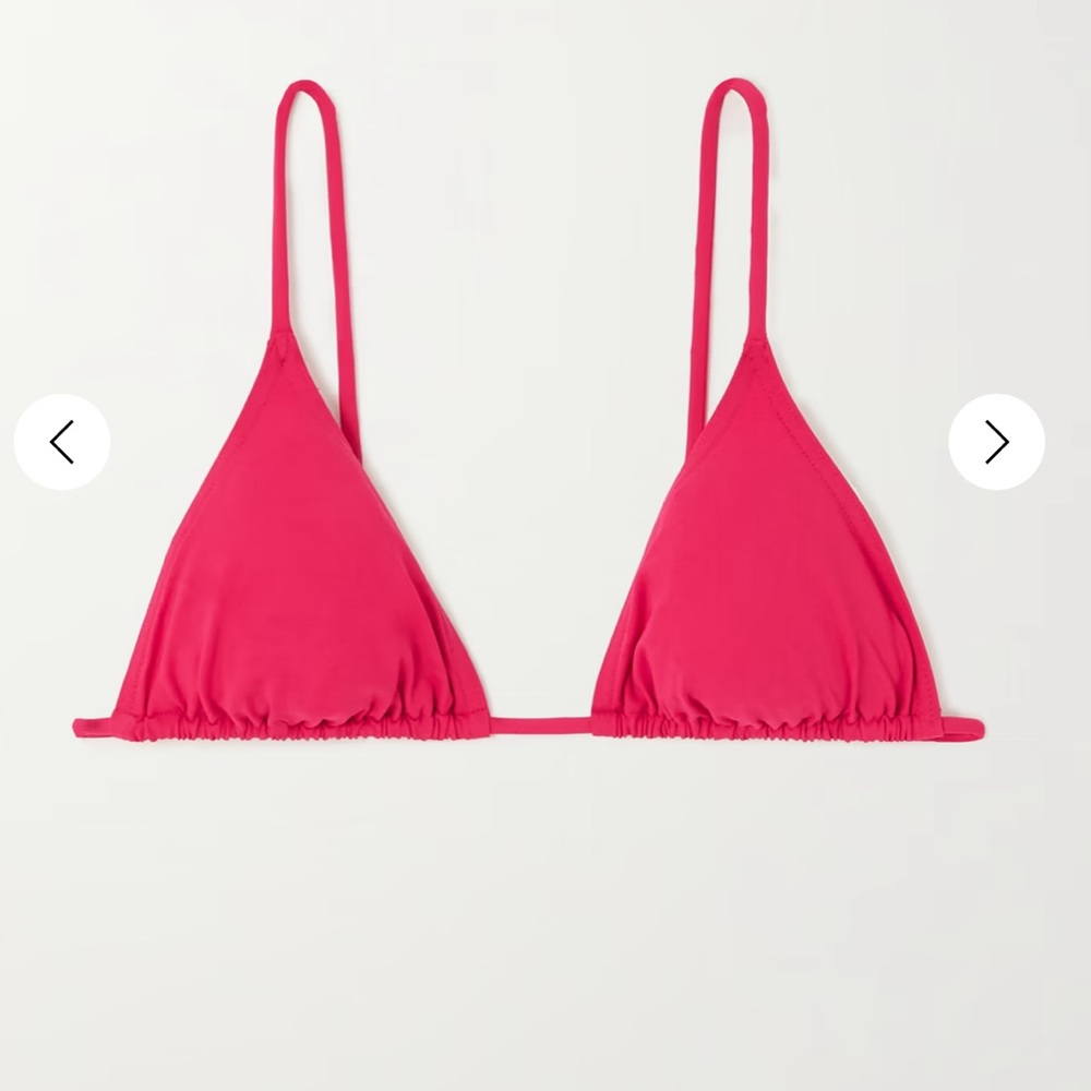 Eres Mouna bikini top red